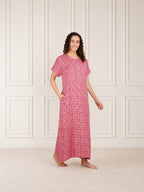 Embroidery Night Gown