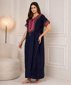 KOI SLEEPWEAR Bopali embroidered gown