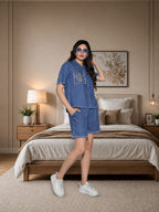 TRENDING DENIM CO-ORD SET