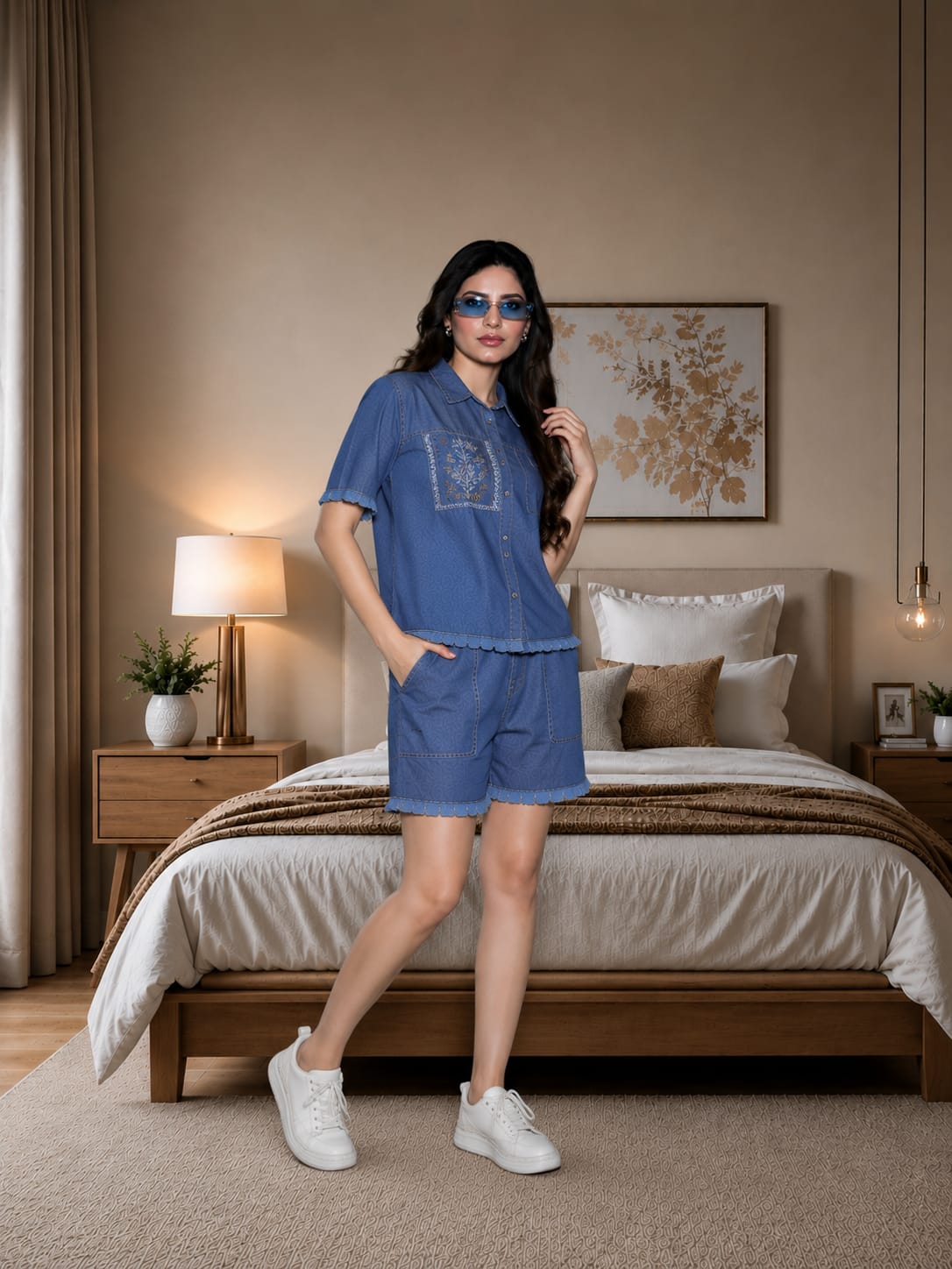 TRENDING DENIM CO-ORD SET