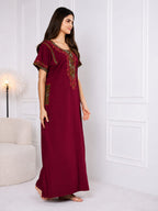 KOI SLEEPWEAR BHOPALI EMBROIDERED GOWN