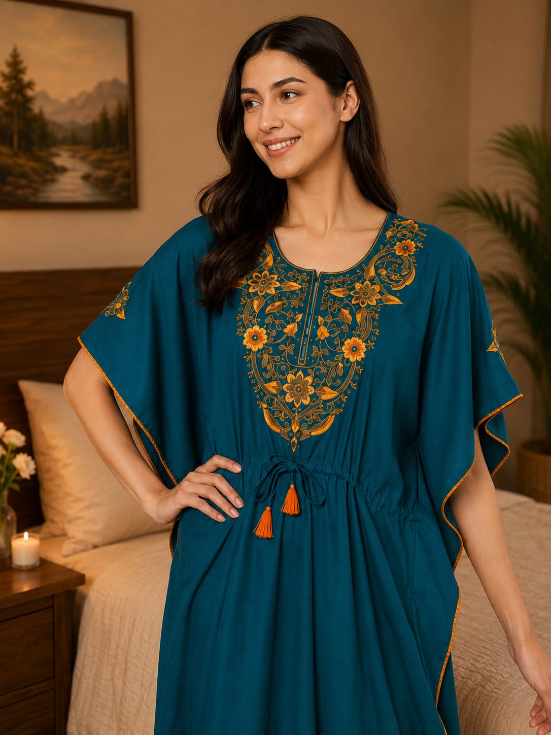 KOI SLEEPWEAR Patty Kaftan