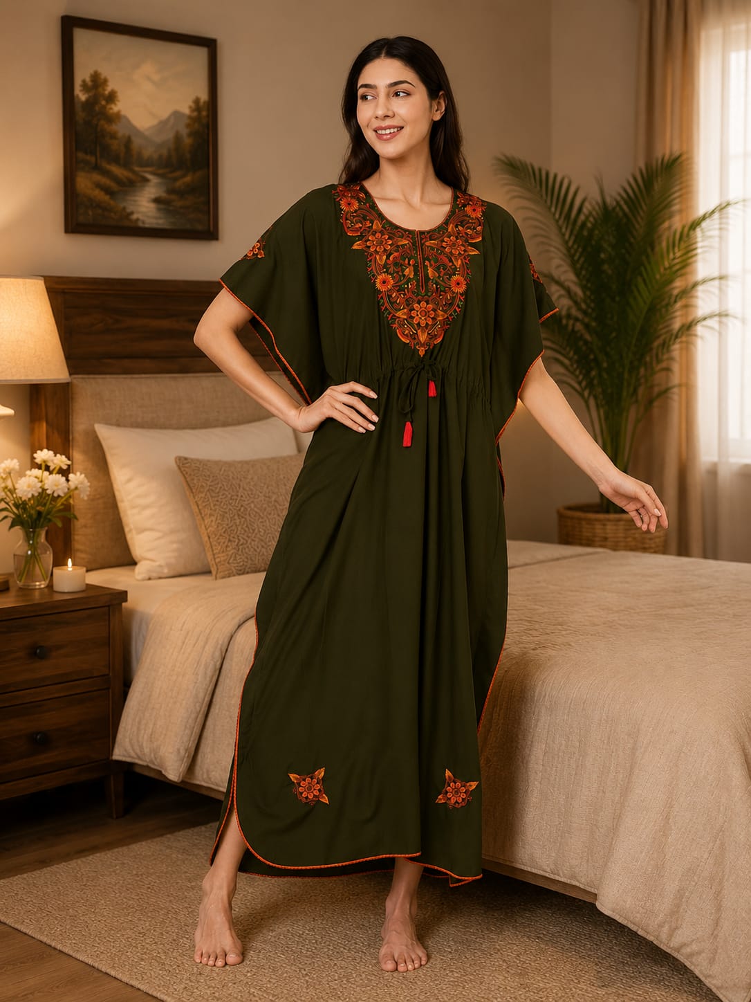 KOI SLEEPWEAR Patty Kaftan