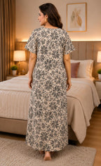Women's Floral Night Gown