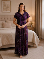 Women's Floral Night Gown
