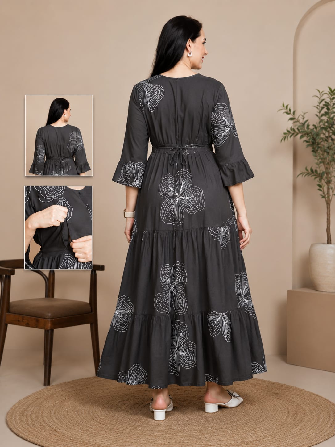 KOI Sleepwear – Maternity Feeding Dress (L Size)