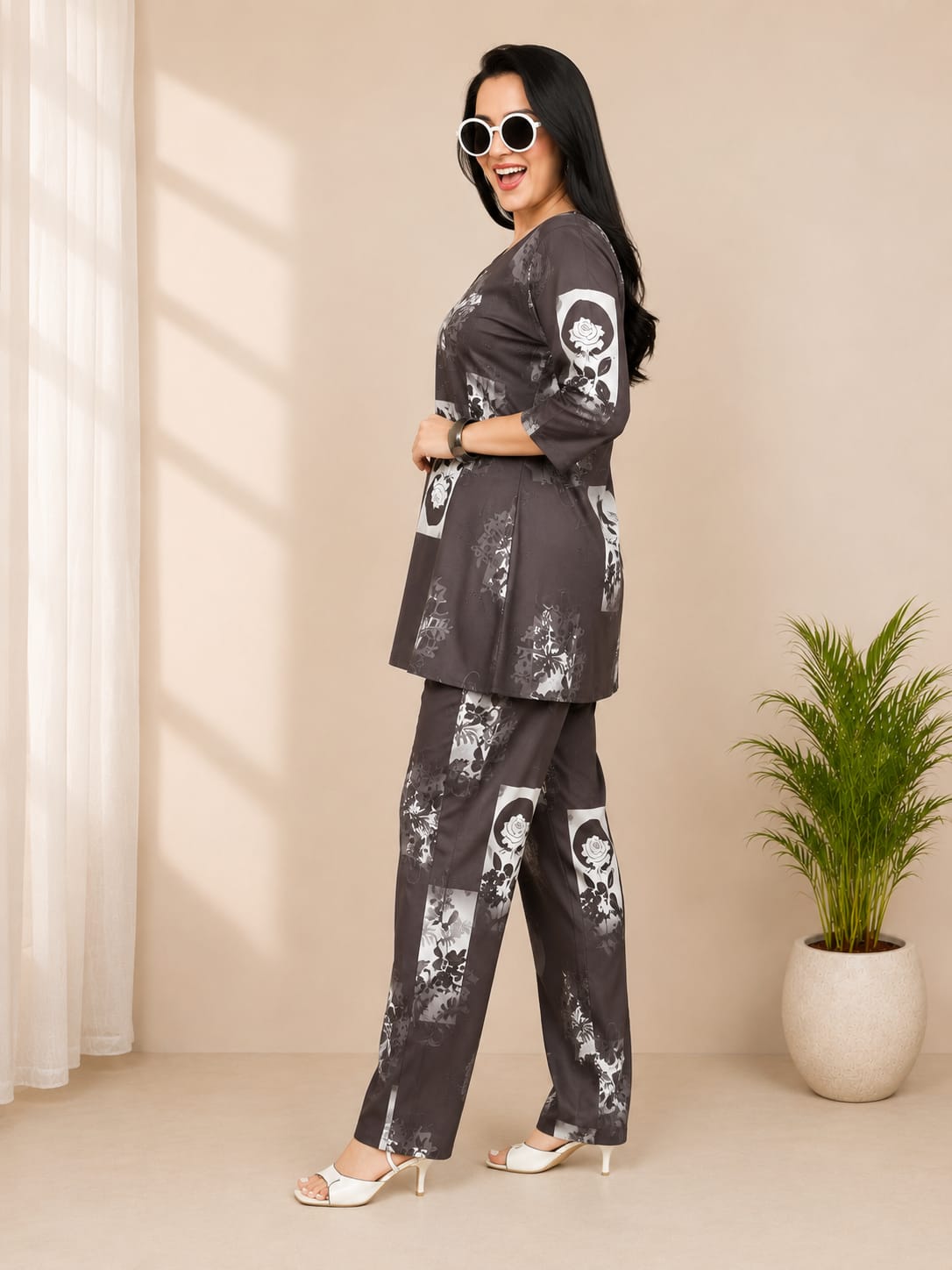 KOI Sleepwear Maternity Feeding Co-ord Set – L Size