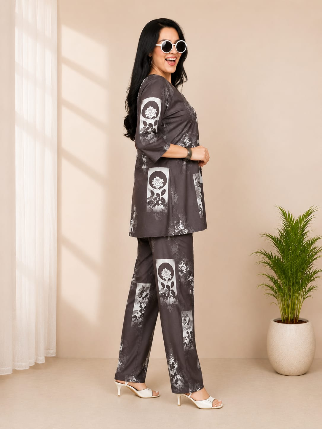 KOI Sleepwear Maternity Feeding Co-ord Set – L Size