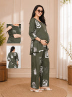 KOI Sleepwear Maternity Feeding Co-ord Set – L Size