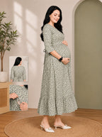 Printed Maternity Frock/Dresses