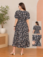 Printed Maternity Frock/Dresses