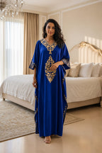 Moroccan Elegance Embroidered Kaftan