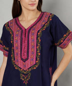 KOI SLEEPWEAR Bhopali embroidered gown
