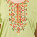 Multi Coloured Embroidered Nightgown