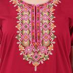 Multi Coloured Embroidered Nightgown