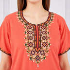 Multi Coloured Embroidered Nightgown