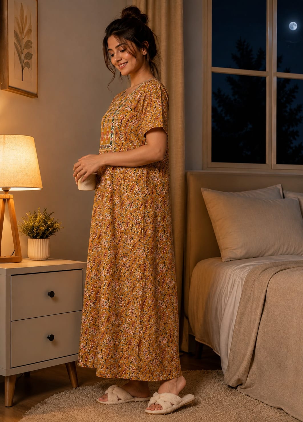Floral_printed_nightgown