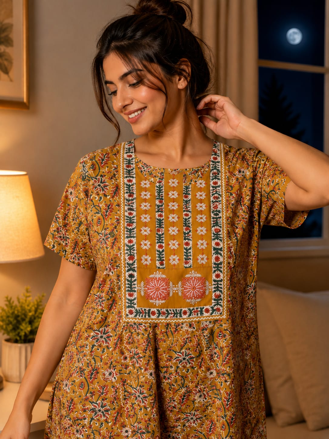 Floral_printed_nightgown