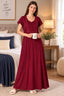Product Name: Women’s Embroidered Long Nightgown | Comfortable Sleepwear for Women | Full Length Night Dress | Available in XL & XXL