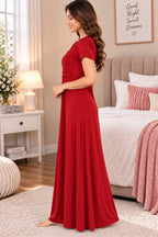 Women’s Premium Embroidered Hosiery Night Gowns