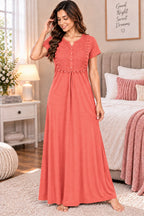 Women’s Premium Embroidered Hosiery Night Gowns