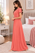 Women’s Premium Embroidered Hosiery Night Gowns