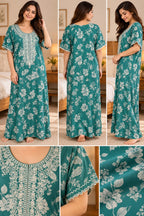 Elegant, comfortable full-length nightgown