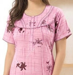 Grace Floral Alpine Pleat Loungewear Gown