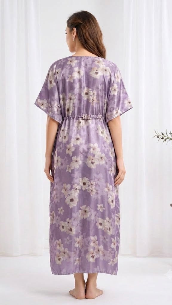 Itanlian_Satin_Flowerprint_Kaftan_