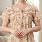 Rosy Comfort Cotton Sleepwear