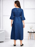 Denim Maternity dress