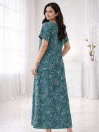 Alpine Embroidery Night Gown