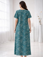 Alpine Embroidery Night Gown