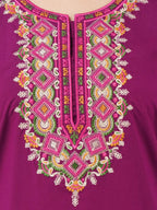 Multi Coloured Embroidered Nightgown