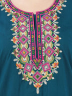 Multi Coloured Embroidered Nightgown