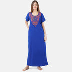 Colourful Embroidery Nightgown