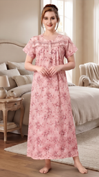 Rosy Comfort Cotton Sleepwear