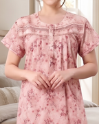 Rosy Comfort Cotton Sleepwear