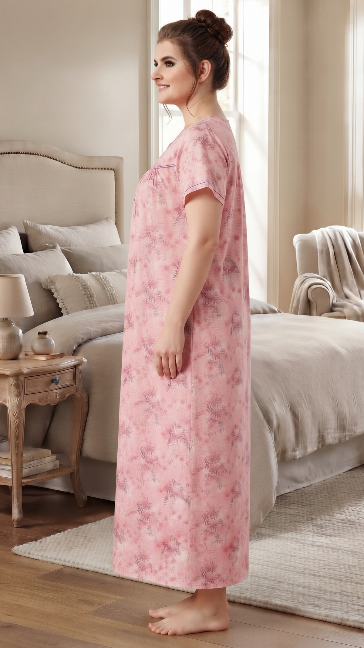 Rosy Comfort Cotton Sleepwear