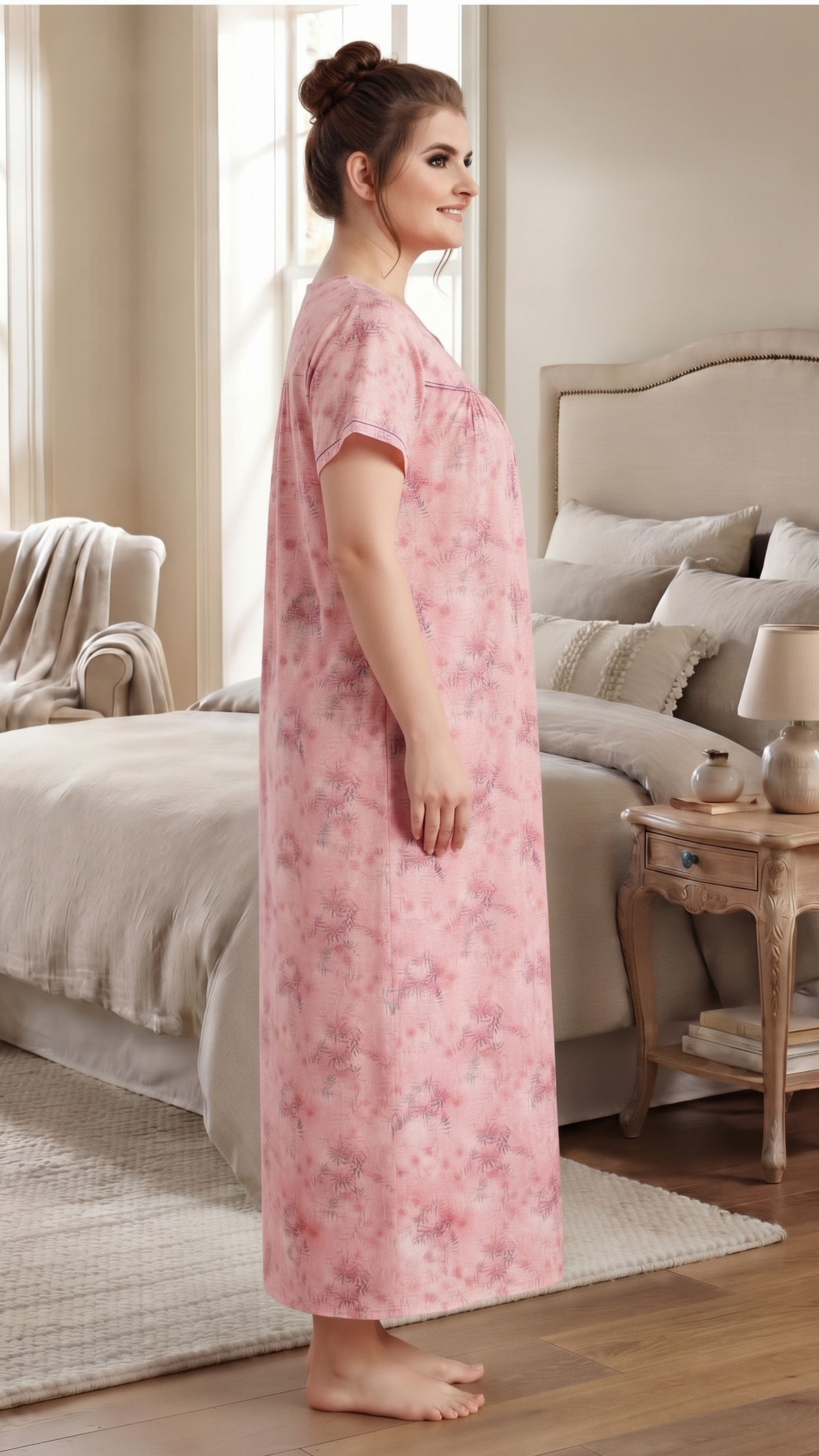 Rosy Comfort Cotton Sleepwear