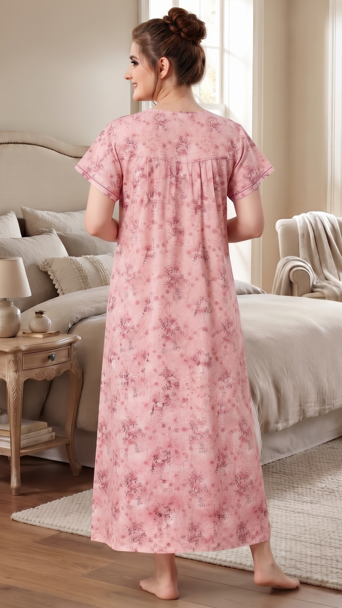 Rosy Comfort Cotton Sleepwear