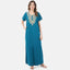 Cream Embroidered Nightgown