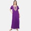 Cream Embroidered Nightgown