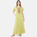 Multi Coloured Embroidered Nightgown