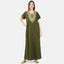 Multi Coloured Embroidered Nightgown