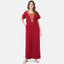 Cream Embroidered Nightgown