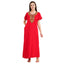 Colourful Embroidery nighty with Pockets