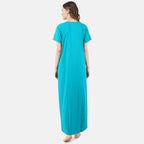 Cream Embroidered Nightgown