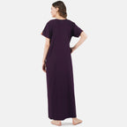 Cream Embroidered Nightgown
