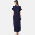 Cream Embroidered Nightgown